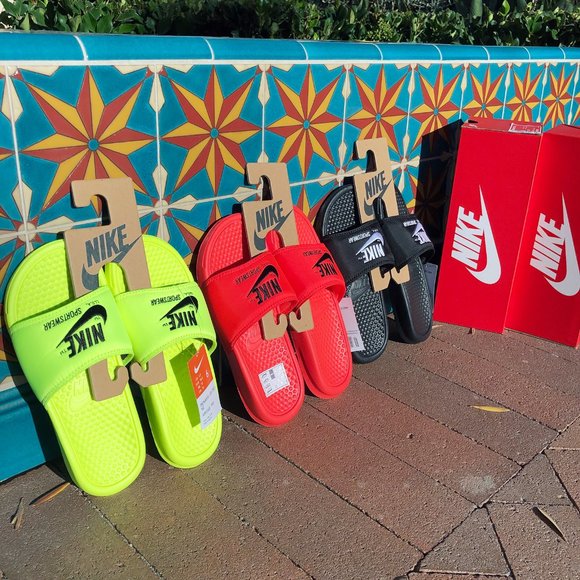Nike BENASSI JDI Slides Sandals Slippers TXT SE - Picture 11 of 13